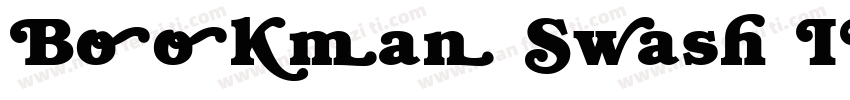 Bookman Swash ITC Me字体转换